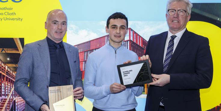 St Eunan's College student wins DCU Scholar Award for academic achievement