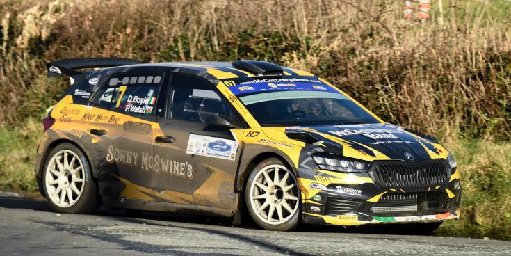 Plenty of Donegal interest as Callum Devine wins Galway International Rally
