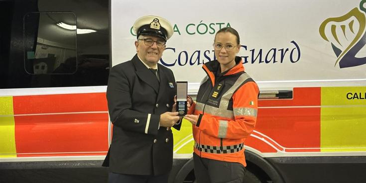 Greencastle Coast Guard salutes Brian Thompson&rsquo;s 40-Year lifesaving legacy