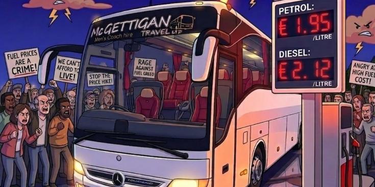 Leading Donegal bus company leads call for fuel survival package to save businesses