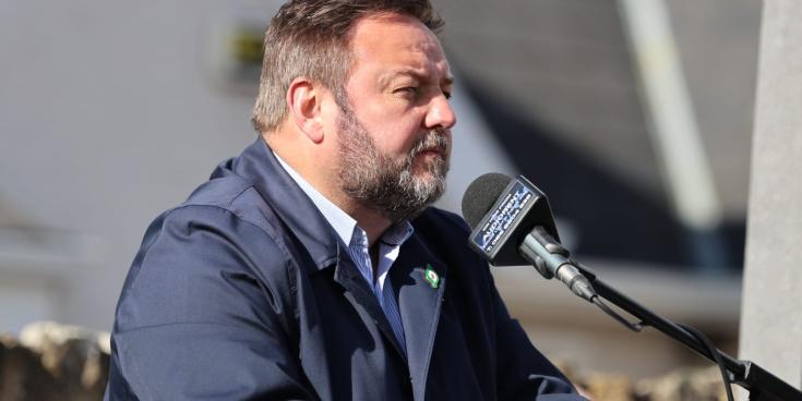 Government blocking progress on Irish unity, Mac Lochlainn tells Drumboe commemoration