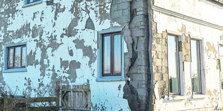 Modular home sites identified for tenants during defective concrete repairs