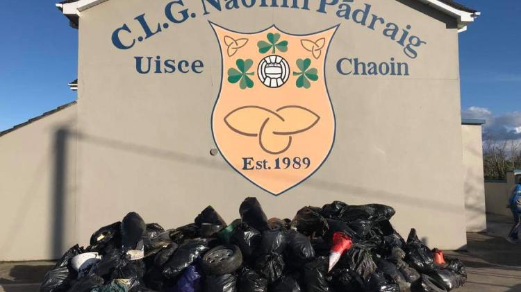 Massive effort to clean up Muff to Quigley's Point road.