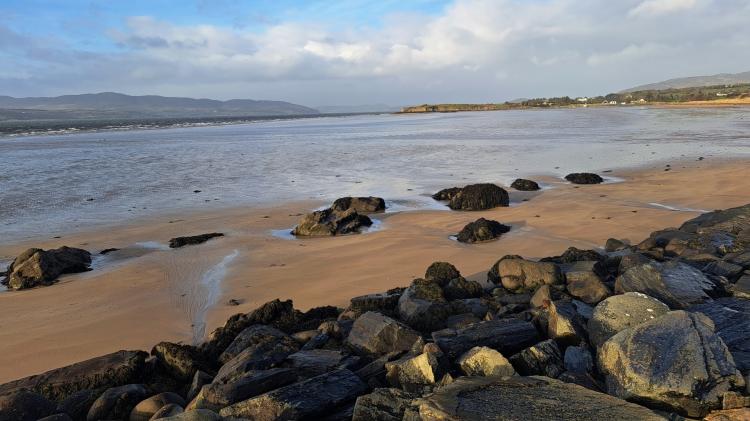 A dry and bright start to Sunday in Donegal with outbreaks of rain later in the day