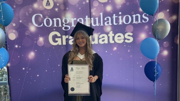 Donegal&rsquo;s Katie Cunningham graduates from Atlantic Technological University, Galway