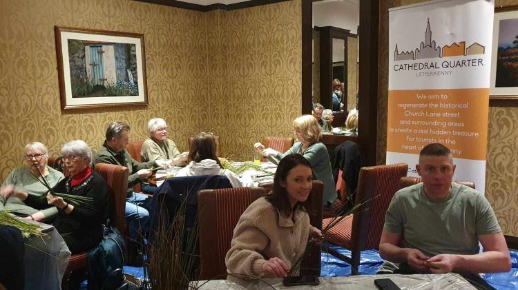 Letterkenny Cathedral Quarter set to host annual St Brigid&rsquo;s Cross-making workshop