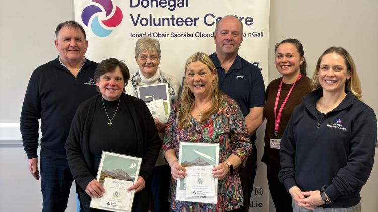 Letterkenny team rewarded for 20 years of serving festive dinners to those in need