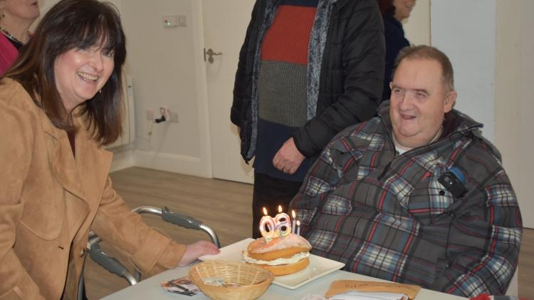 St Michael's GAA club help 'Trojan worker' Moses Alcorn celebrate 60th birthday