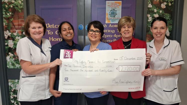 Gleneely Honours Paddy Lafferty While Supporting Local Dementia Care