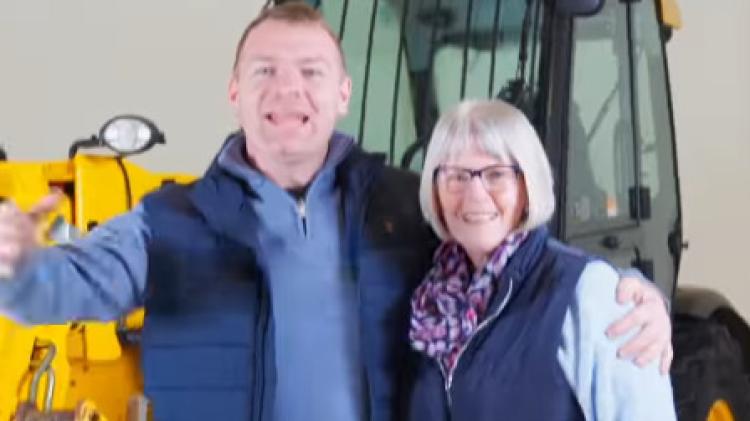 Watch: Lucky Donegal woman wins brand new JCB in competition