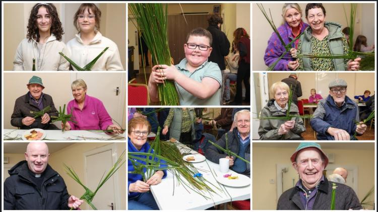 In Pictures: Community gathers in St Brigid&rsquo;s Community Centre to make crosses