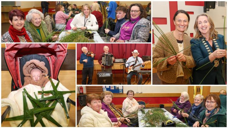 In Pictures: Killymard parish hosts St Brigid Cross-making in Donegal Town