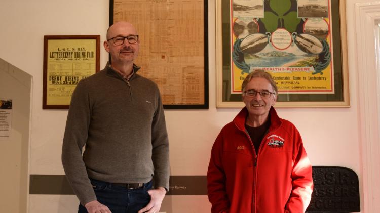 New artefacts at Donegal Railway Heritage Museum include Lough Swilly rarities