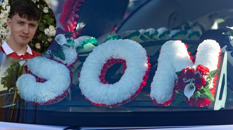 Donegal crash victim Caoimhin Porter-McLoone 'was deeply loved', funeral hears