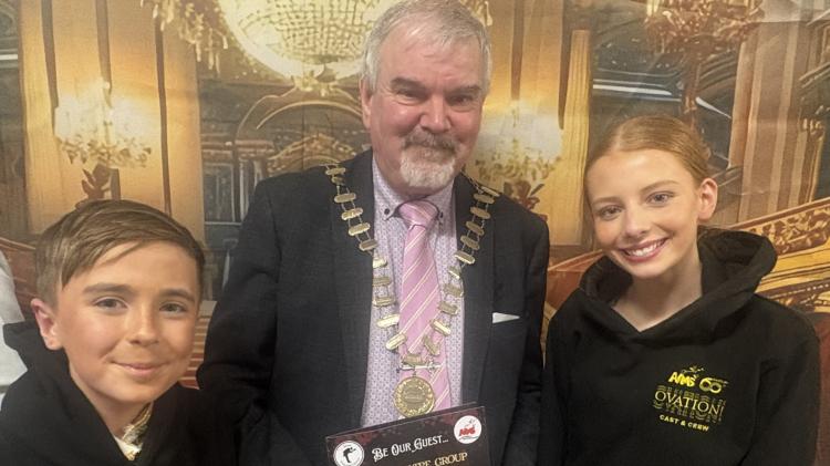 AIMS President praises remarkable work of Inish Theatre Group during Buncrana visit