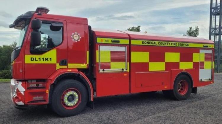 Fire services called out as mattress set on fire at a derelict house in Donegal