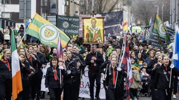 Donegal well represented at Glasgow&rsquo;s St Patrick&rsquo;s Day parade