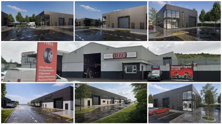 Donegal Tyre Centre seek planning for office and warehouse buildings