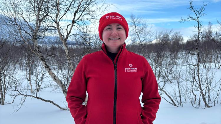 Donegal woman takes on Arctic Challenge for the Irish Heart Foundation