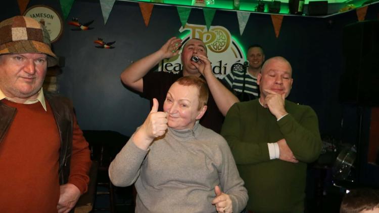 Mary Coyle shaves head to stand in solidarity with Donegal cancer patients