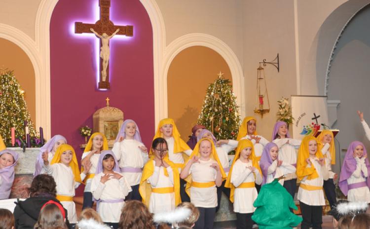 Watch: Scoil Aodh Rua agus Nuala children perform at Christmas Carol Service