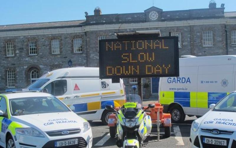 Gardai urge motorists to take part in#slowdownday tomorrow