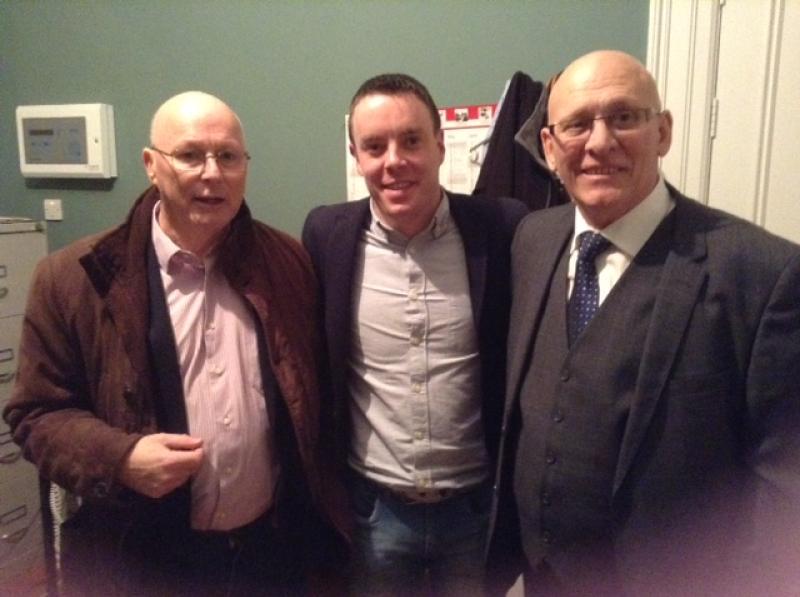 Dr. Brian Lacey launches Donegal man's book in Pearse House