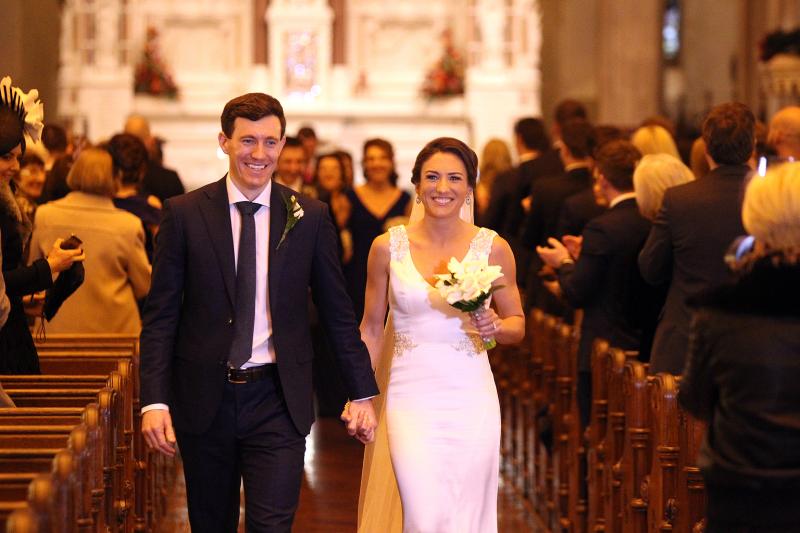 The real McCoy as Olympian Caitriona weds in Letterkenny