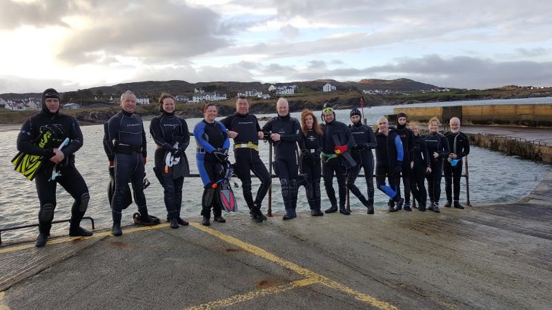 A Donegal snorkel for the new year