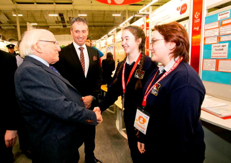 Donegal schools recognised  at the BT Young Scientist and Technology Exhibition