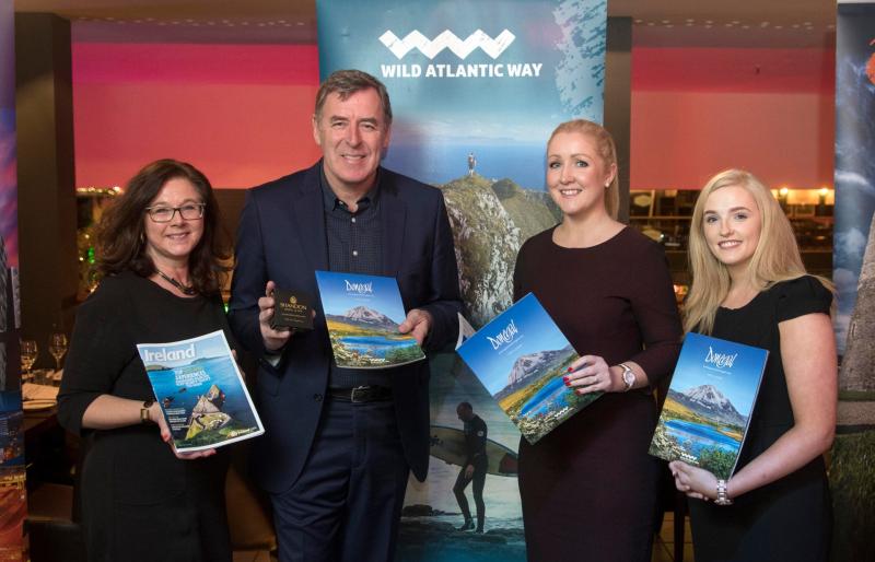 Donegal football legend Packie Bonner promotes his home county in Scotland