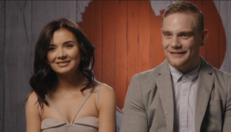 Aine and Gary on RTÉ First date Ireland