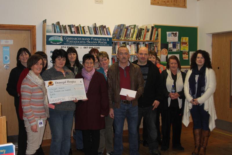 Arranmore holds fundraiser for Donegal Hospice