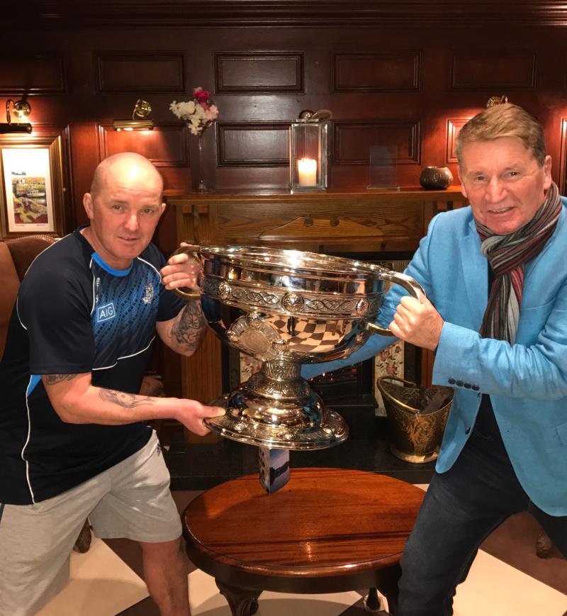 Sam Maguire in Donegal as Dublin fans arrive in droves for Sunday's league clash