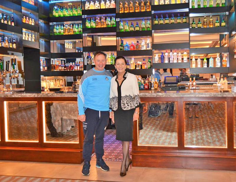 Dublin fans enjoy Donegal hospitality