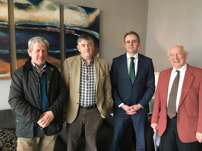 Minister Joe McHugh meets Donegal  SOS Group and HSE over community hospitals future