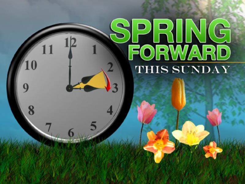 Don't forget to put your clock forward by one hour