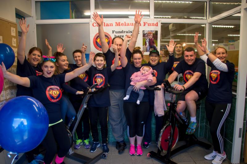 Great buzz at charity spin in aid of the Caolan MeLaugh Fund