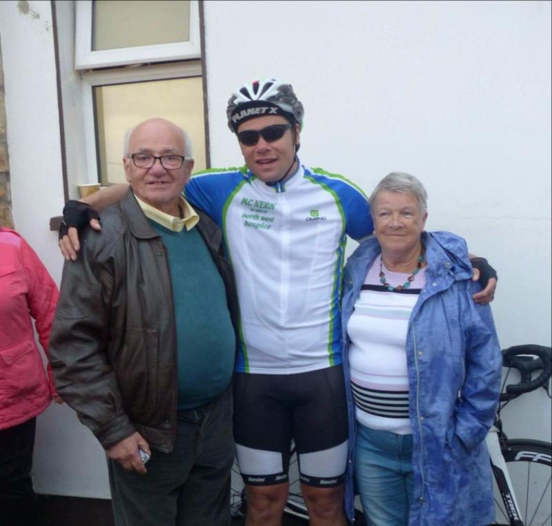 Donegal barber Karol McNern gets on his bike to race around Ireland