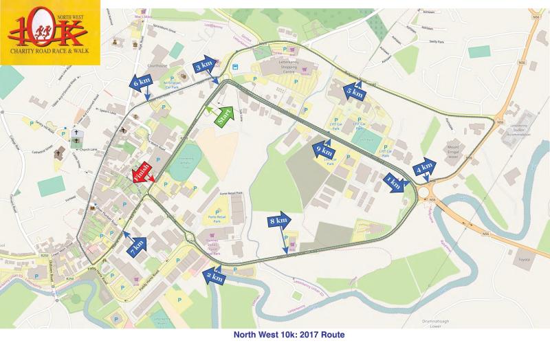 Registration information ahead of Sunday's North West 10k