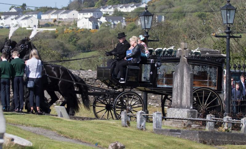 Second teenage victim of Donegal road collision Nathan Farrell is laid to rest