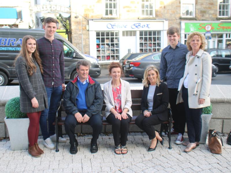 A fitting tribute to a great Donegal couple Dom and Mary Breslin unveiled in Donegal Townbf