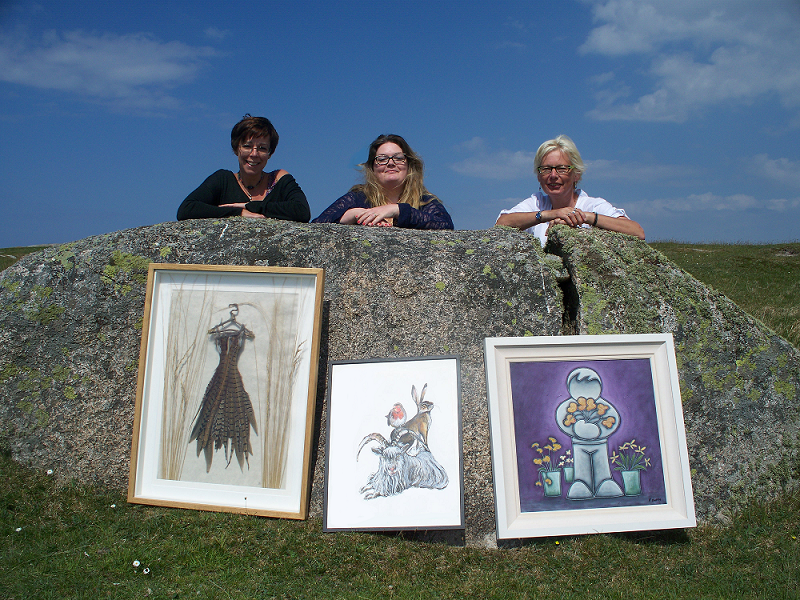 Three artists' visions of west Donegal