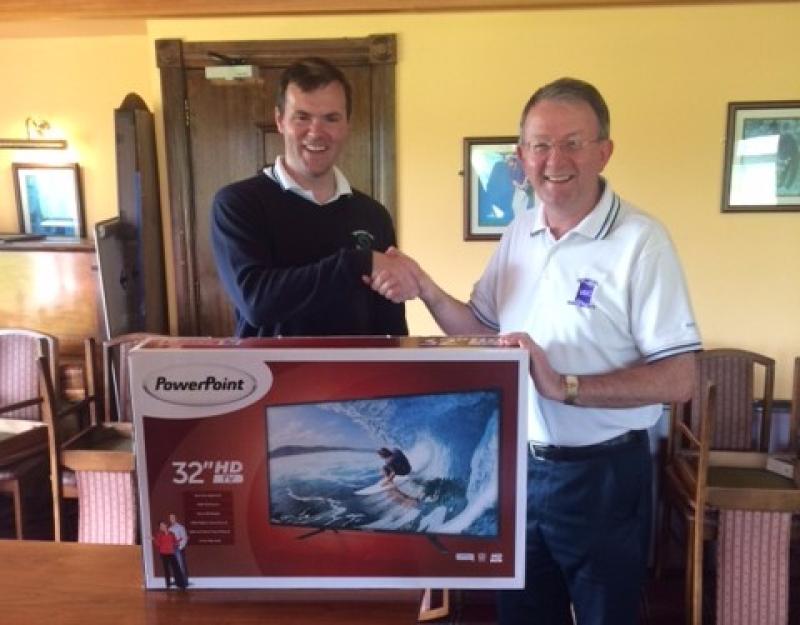 Jim takes the honours at Donegal ETB Golf Society Captain's Day