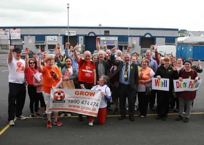 Peadar completes his Mental Health Awareness Walk across Donegal 