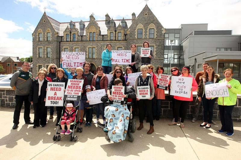 Donegal families protest over respite services