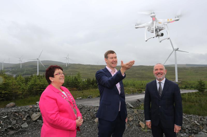 Ireland's largest ever wind farm opens in Donegal 