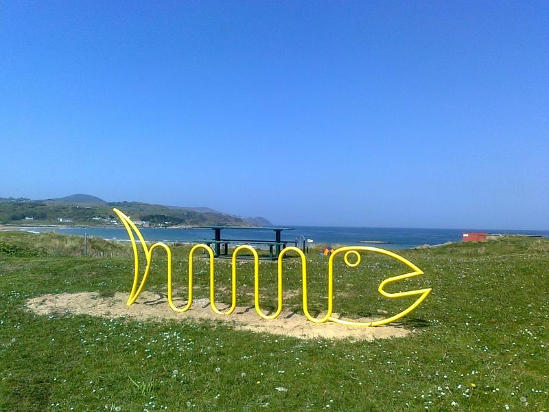 Bicycle stands for Donegal beaches
