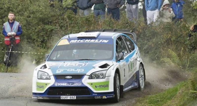 Donagh Kelly extends lead after opening two stages on Saturday
