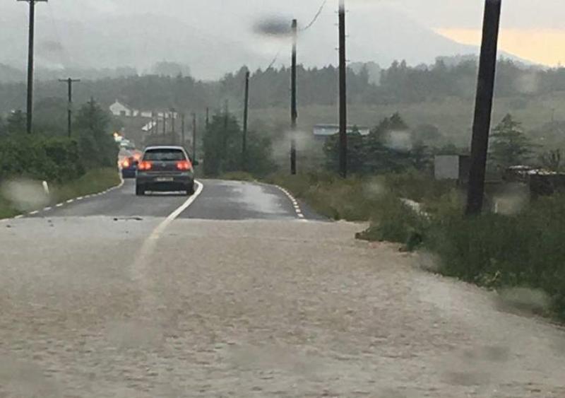 Council crews assessing flooding impact in Donegal